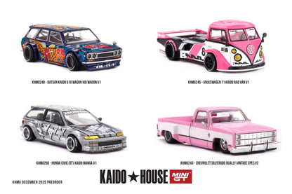 [ETA:  Nov 2026 ] Mini GT x Kaido★House 1/64 Chevrolet Silverado Dually Vintage Spec V2