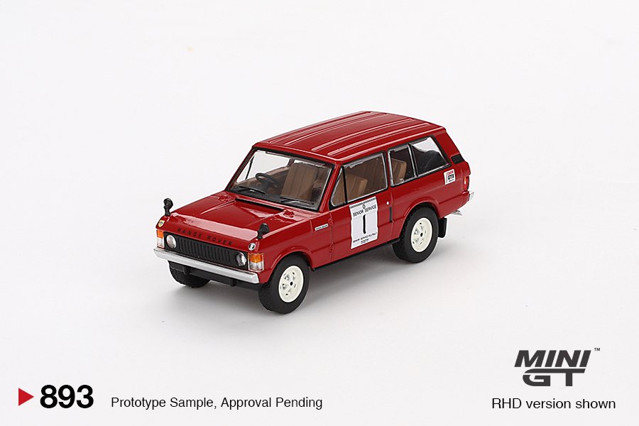 [ETA:  Aug 2025 ] Mini GT 1/64 Range Rover 1971 International Hillrally Winner