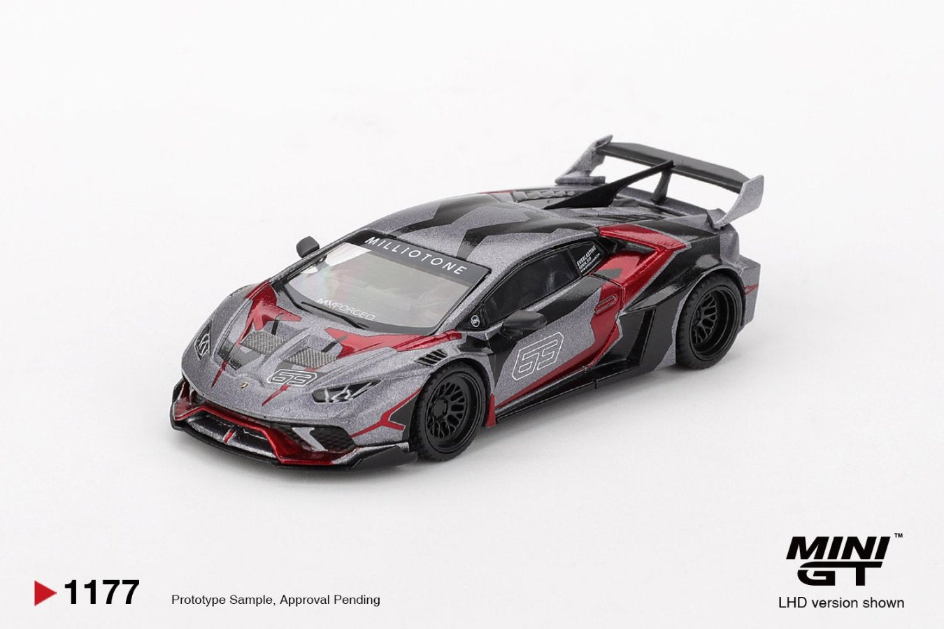 [ETA:  Jul 2026 ] Mini GT 1/64 LB★WORKS Lamborghini Huracán GT RONIN