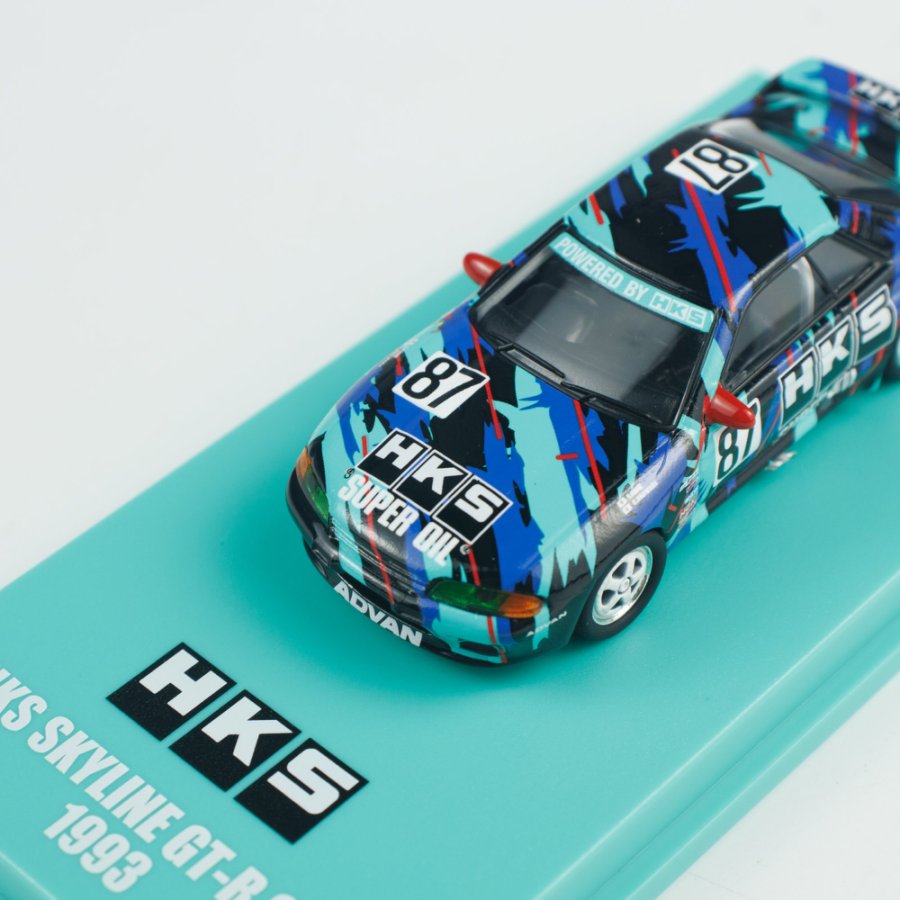 [ETA:  Feb 2026 ] Kyosho 1/64 HKS SKYLINE (BNR32) Gr.A 1993