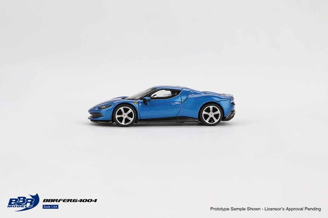 [ETA:  Sep 2025 ] BBR 1/64 Ferrari 296 GTB Blu Corsa