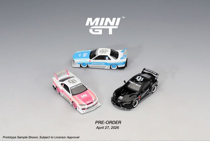 [ETA:  Dec 2026 ] Mini GT 1/64 Nissan SILVIA (S15)  LB-Super Silhouette AMOCULTURE
