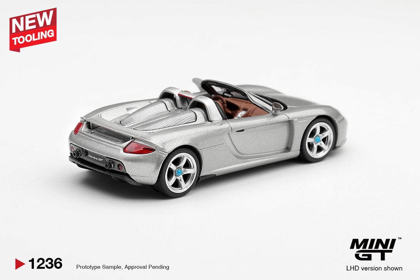 [ETA:  May 2027 ] Mini GT 1/64 Porsche Carrera GT GT Silver