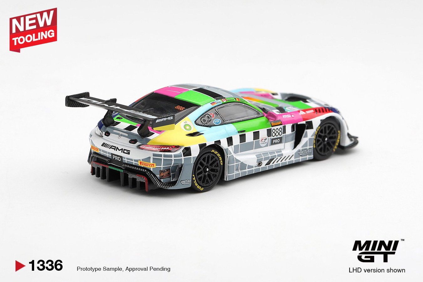 [ETA:  Feb 2027 ] Mini GT 1/64 Mercedes-AMG GT3 #888 Mercedes-AMG Team GMR Meguiar´s Bathurst 12 Hour 2025