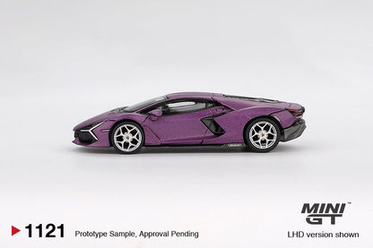 [ETA:  Feb 2026 ] Mini GT 1/64 Lamborghini Revuelto Viola 30th Matte