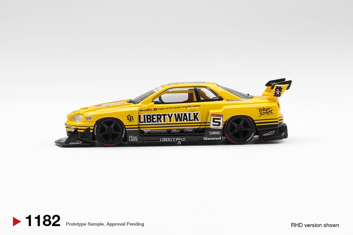 Mini GT 1/64 Nissan LB-ER34 Super Silhouette SKYLINE Sport