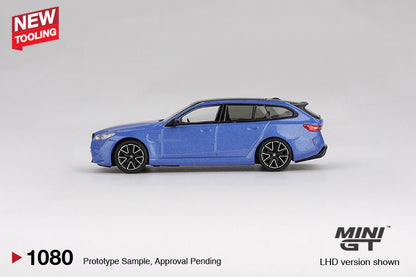 [ETA:  Jan 2026 ] Mini GT 1/64 BMW M5 Touring (G99) Marina Bay 
Blue Metallic