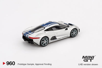 [ETA:  Aug 2025 ] Mini GT 1/64 Jaguar C-X75 Silver