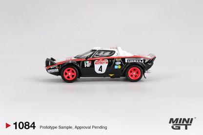 [ETA:  Feb 2026 ] Mini GT 1/64 Lancia Stratos HF #4 1978 Rally Sanremo Winner
