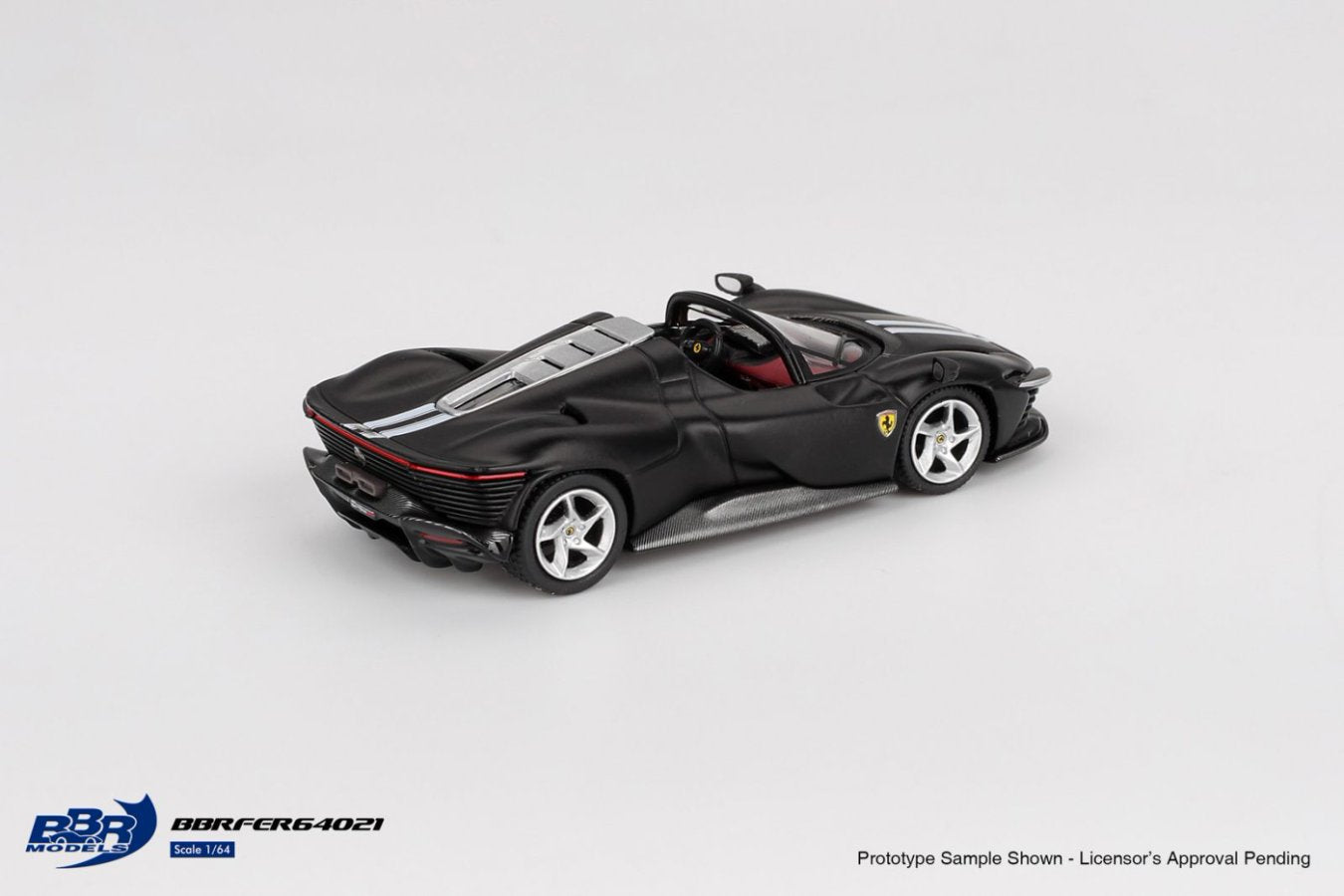 [ETA:  May 2026 ] BBR Models 1/64 Ferrari Daytona SP3 Matt Black
