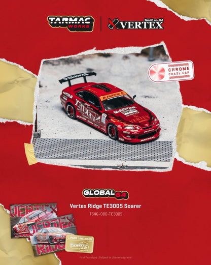 [ETA:  Aug 2026 ] Tarmac Works 1/64 Vertex Ridge TE3005 Soarer