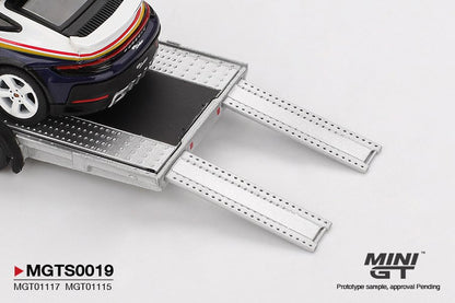 [ETA:  Feb 2026 ] Mini GT 1/64 Porsche 911 Dakar #718 with Volkswagen ID. Buzz Porsche Centrum Gelderland Roughroads Set
