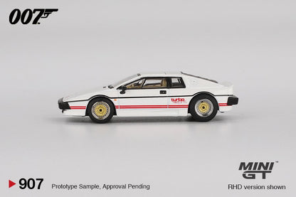 [ETA:  Dec 2025 ] Mini GT 1/64 Lotus Esprit Turbo White "For Your Eyes Only"