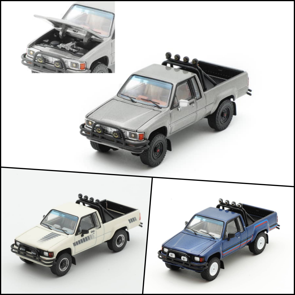 GCD 1/64 Toyota 1985 Hilux(N50) SR5 LHD