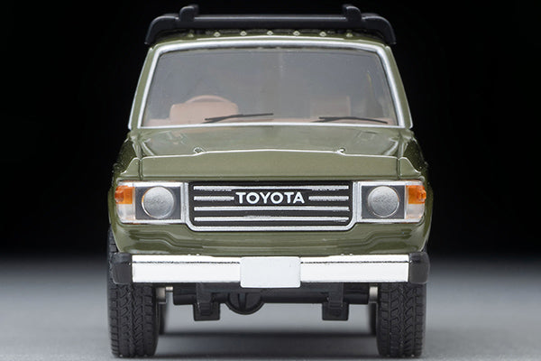 [ETA:  May 2025 ] Tomica Limited Vintage 1/64 LV-V279e TOYOTA LAND CRUISER 60 Olive with Canoe/Figure