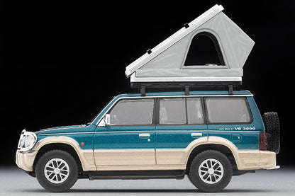 [ETA:  May 2025 ] Tomica Limited Vintage 1/64 LV-N206c PAJERO Mid. Wide VR Opt. Pts. GR 1991 w/ Tent/Fig.