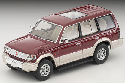 [ETA:  May 2025 ] Tomica Limited Vintage 1/64 LV-N206b MITSUBISHI PAJERO Mid-Roof Wide VR Red/BE 96 Model