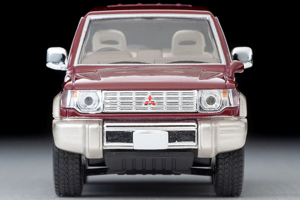 [ETA:  May 2025 ] Tomica Limited Vintage 1/64 LV-N206b MITSUBISHI PAJERO Mid-Roof Wide VR Red/BE 96 Model