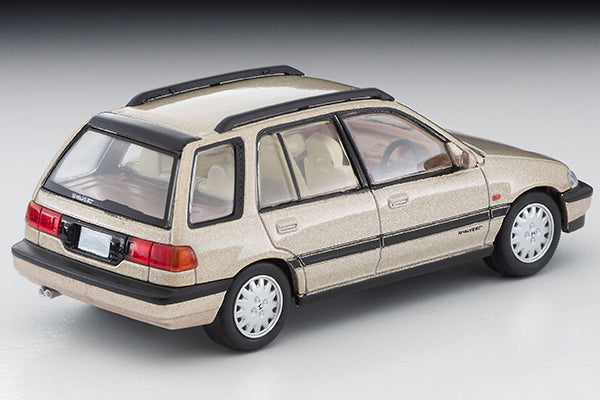 Tomica Limited Vintage 1/64 LV-N297a Honda Civic Shuttle 561i Beige 1987 model