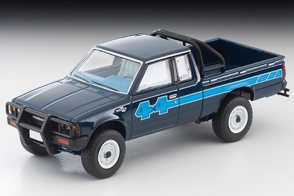 [ETA:  May 2025 ] Tomica Limited Vintage 1/64 LV-N321b Nissan Truck 4X4 King Cab North American Spec. Blue