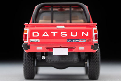 [ETA:  May 2025 ] Tomica Limited Vintage 1/64 LV-N320b Datsun Truck 4WD King Cab AD Red