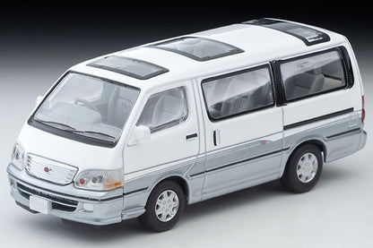 Tomica Limited Vintage 1/64 LV-N216d HIACE Super Custom G White and Silver 2001