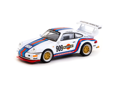 Tarmac Works x Schuco 1/64 Porsche 911 RSR Martini Racing