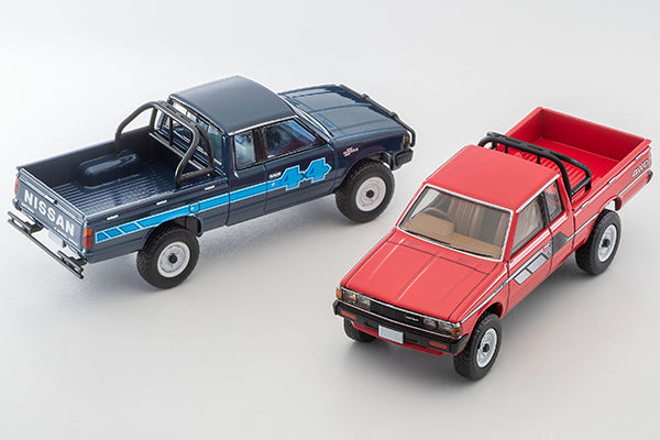 [ETA:  May 2025 ] Tomica Limited Vintage 1/64 LV-N321b Nissan Truck 4X4 King Cab North American Spec. Blue