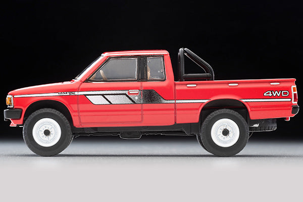 [ETA:  May 2025 ] Tomica Limited Vintage 1/64 LV-N320b Datsun Truck 4WD King Cab AD Red