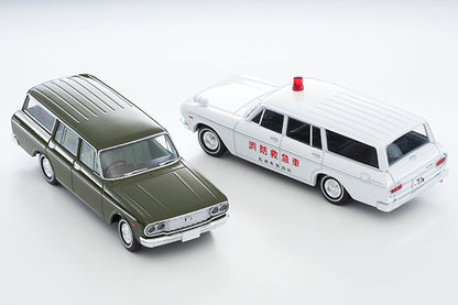 Tomytec 1/64 LV-206a Toyopet Crown Custom 1966 Green