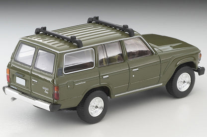 [ETA:  May 2025 ] Tomica Limited Vintage 1/64 LV-V279e TOYOTA LAND CRUISER 60 Olive with Canoe/Figure