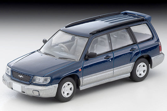 Tomica Limited Vintage 1/64 LV-N328a SUBARU Forester C/20 Navy Blue/Gray 1997