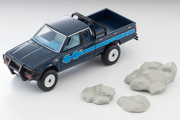 [ETA:  May 2025 ] Tomica Limited Vintage 1/64 LV-N321b Nissan Truck 4X4 King Cab North American Spec. Blue