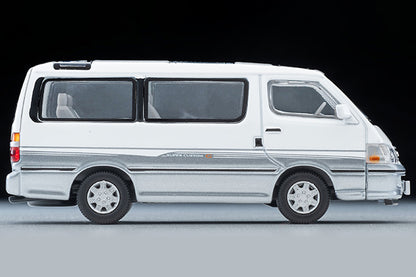 Tomica Limited Vintage 1/64 LV-N216d HIACE Super Custom G White and Silver 2001