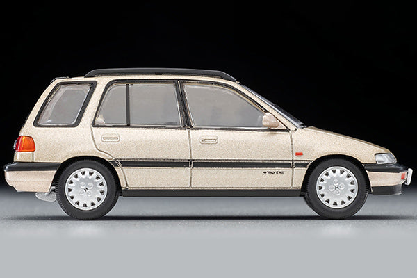 Tomica Limited Vintage 1/64 LV-N297a Honda Civic Shuttle 561i Beige 1987 model