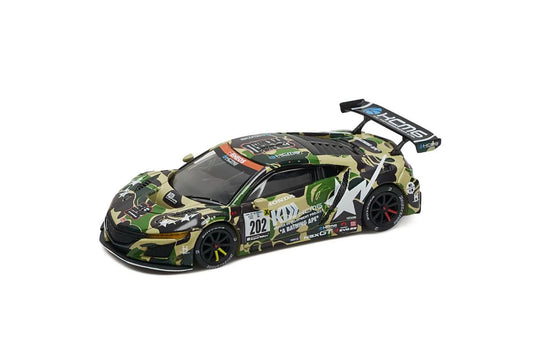 Pop Race 1/64 NSX GT3 Evo22 Green Bape Special
