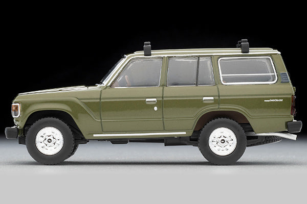 [ETA:  May 2025 ] Tomica Limited Vintage 1/64 LV-V279e TOYOTA LAND CRUISER 60 Olive with Canoe/Figure