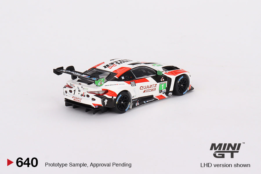 [ETA:  Apr 2024 ] Mini GT 1/64 BMW M4 GT3 #1 Paul Miller Racing IMSA 2023 Sebring 12 Hrs. GTD Winner – MiJo Exclusives