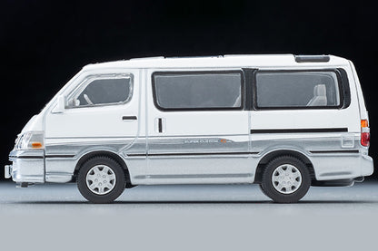 Tomica Limited Vintage 1/64 LV-N216d HIACE Super Custom G White and Silver 2001