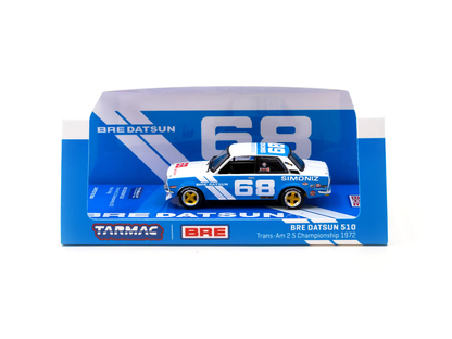 Tarmac Works 1/64 BRE Datsun 510 Trans-Am 2.5 Championship 1972 - Peter Gregg