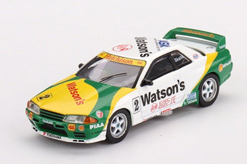 Mini GT 1/64 Nissan Skyline GT-R (R32) Group A #2 1991 Macau GP