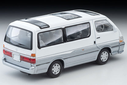 Tomica Limited Vintage 1/64 LV-N216d HIACE Super Custom G White and Silver 2001