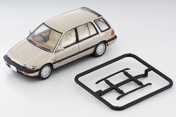 Tomica Limited Vintage 1/64 LV-N297a Honda Civic Shuttle 561i Beige 1987 model