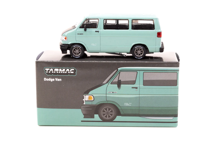 Tarmac Works 1/64 Dodge Van Light Green