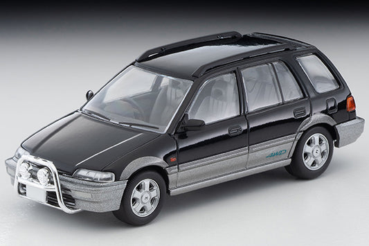 Tomica Limited Vintage 1/64 LV-N293a Honda Civic Shuttle Beagle Black/Grey 1994 model