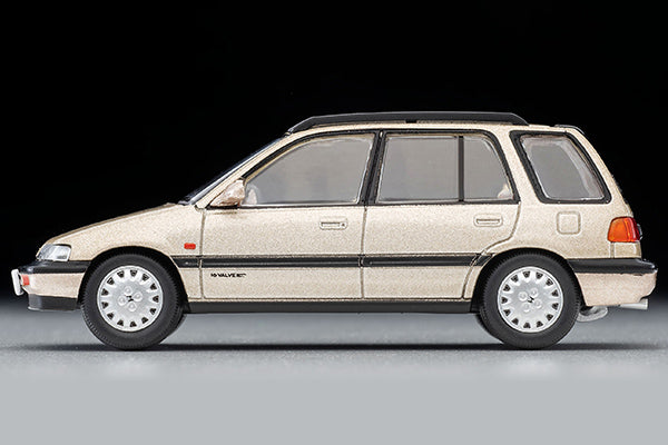 Tomica Limited Vintage 1/64 LV-N297a Honda Civic Shuttle 561i Beige 1987 model