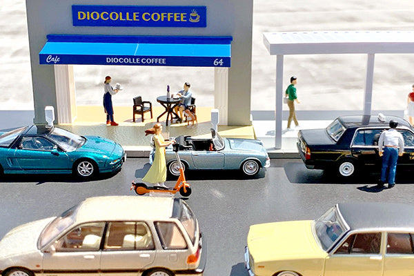 [ETA:  October 2023 ] Tomica Limited Vintage 1/64 Diocolle 64 #Car Snap 21a Café Terrace