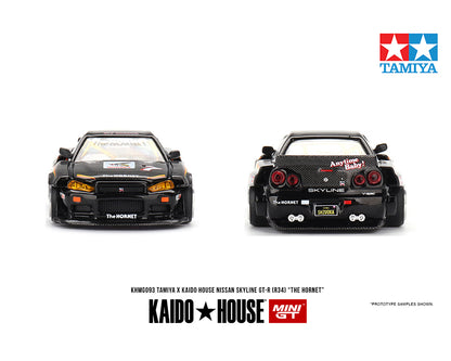 [ETA:  Nov 2023 ] Mini GT x Kaido★House 1/64 Tamiya Nissan Skyline GT-R (R34) ” The Hornet “