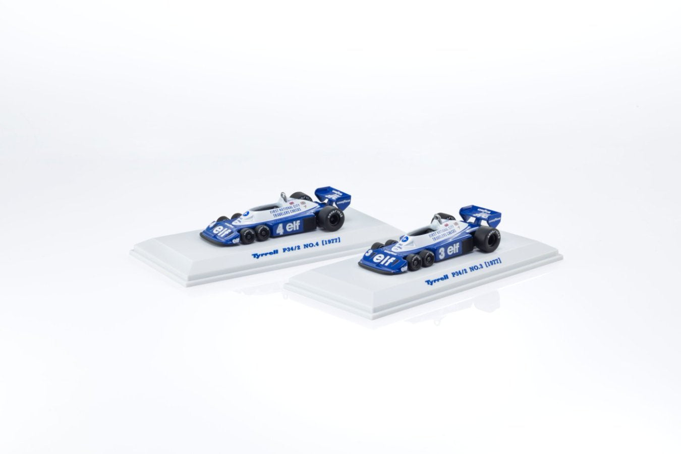 Kyosho 1/64 TYRRELL P34 (1977) – Black Ice Diecast