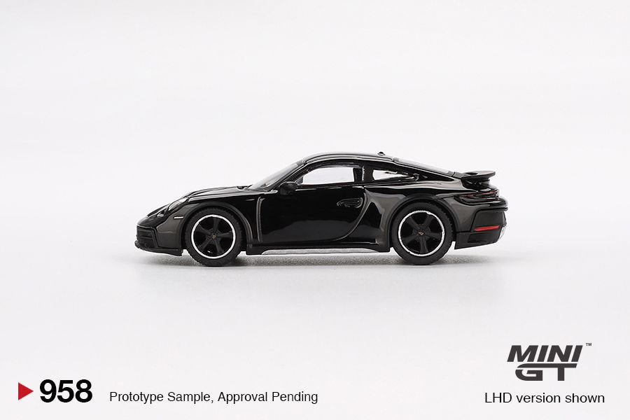 Mini GT 1/64 Porsche 911 Dakar Black – Black Ice Diecast